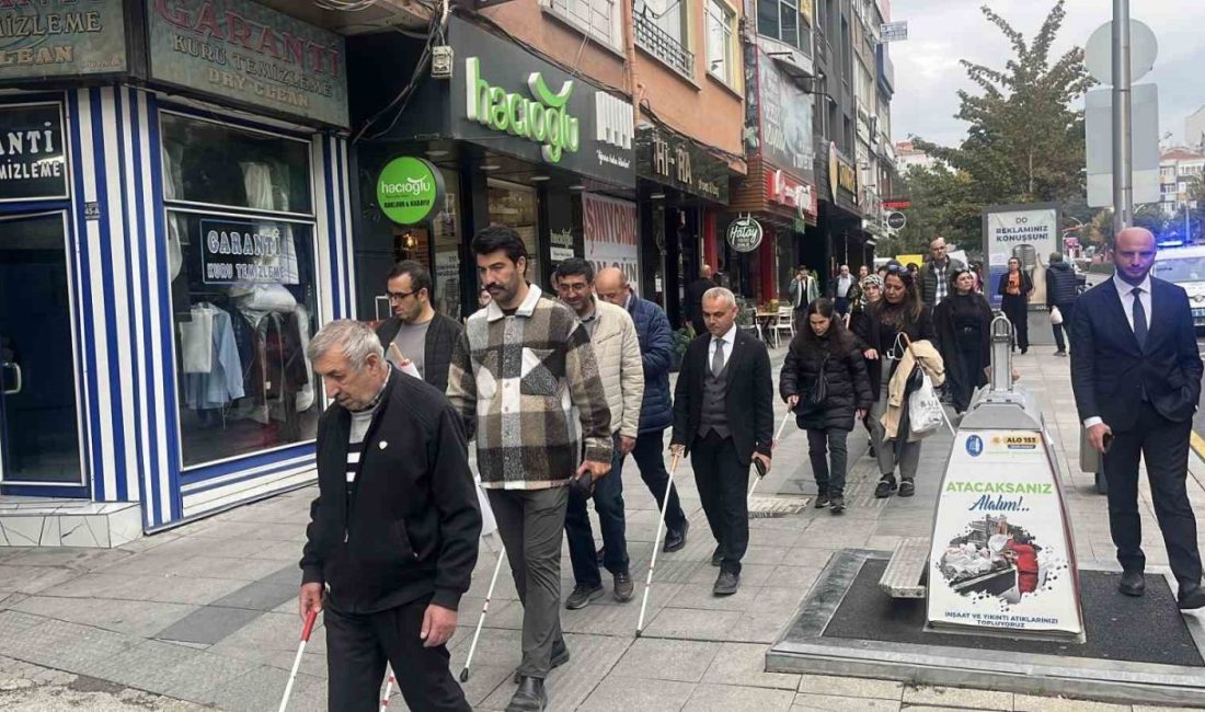 Çorum’da, 15 Ekim Dünya Beyaz Baston Görme Engelliler ve Güvenlik