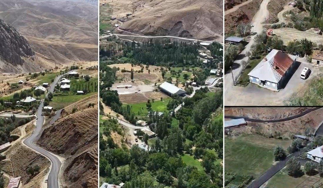 Hakkari’nin Geçitli köyünde ana ve mahalle yollarını kapsayan yaklaşık 12