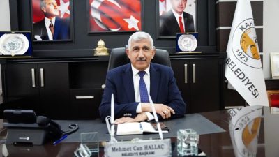 Adıyaman’ın Kahta ilçe Belediye Başkanı Mehmet Can Hallaç, Cumhuriyet’in 103.