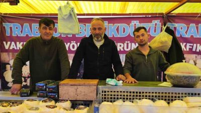 Türkiye’nin farklı illerinden getirilen lezzetler, Muş’un Hasköy ilçesinde kurulan yöresel