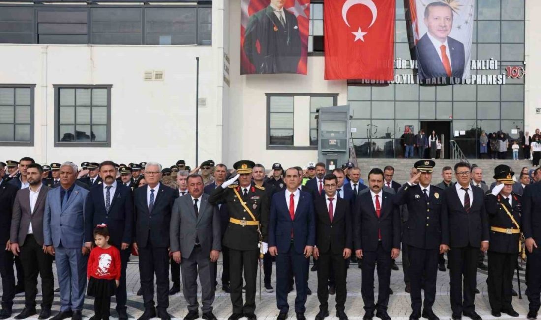 Iğdır’da 29 Ekim Cumhuriyet Bayramı kutlamaları kapsamında, 100. Yıl Halk