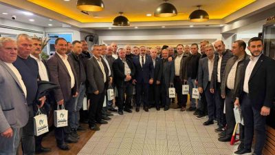 Balıkesir’in Bandırma ilçesinde İş İnsanı Bayram Özdemir, 19 Ekim Muhtarlar