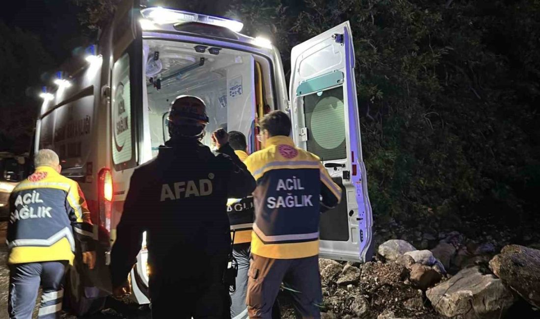 Isparta’nın Sütçüler ilçesindeki Yazılı Kanyon’da mahsur kalan İHH gönüllülerinden 3’ü