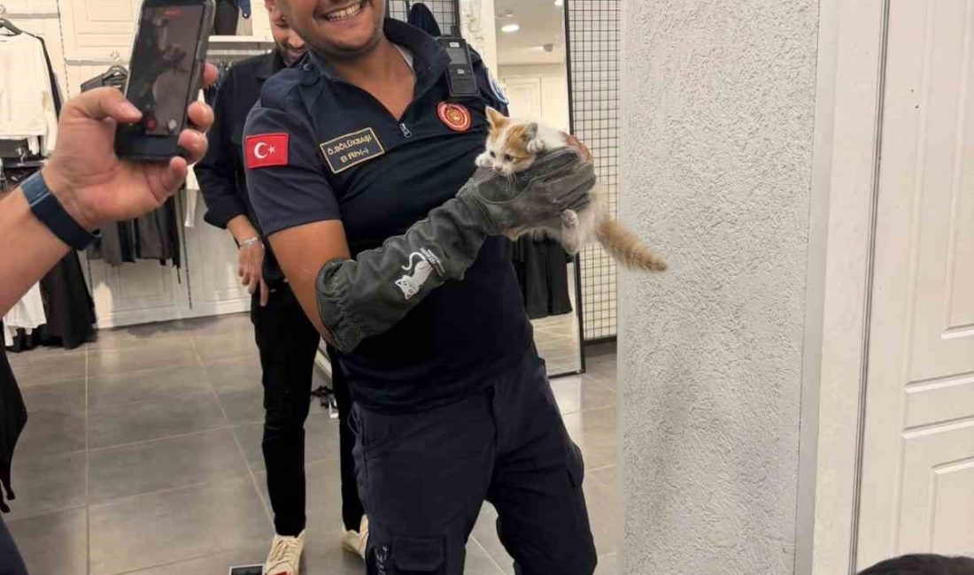 Eskişehir Büyükşehir Belediyesi İtfaiye Daire Başkanlığı ekipleri, duvar ile kaplama