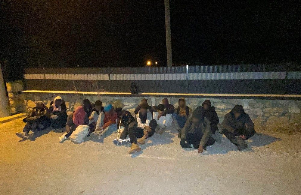 İzmir’in Urla ilçesinde Sahil Güvenlik ve jandarma ekipleri tarafından düzenlenen