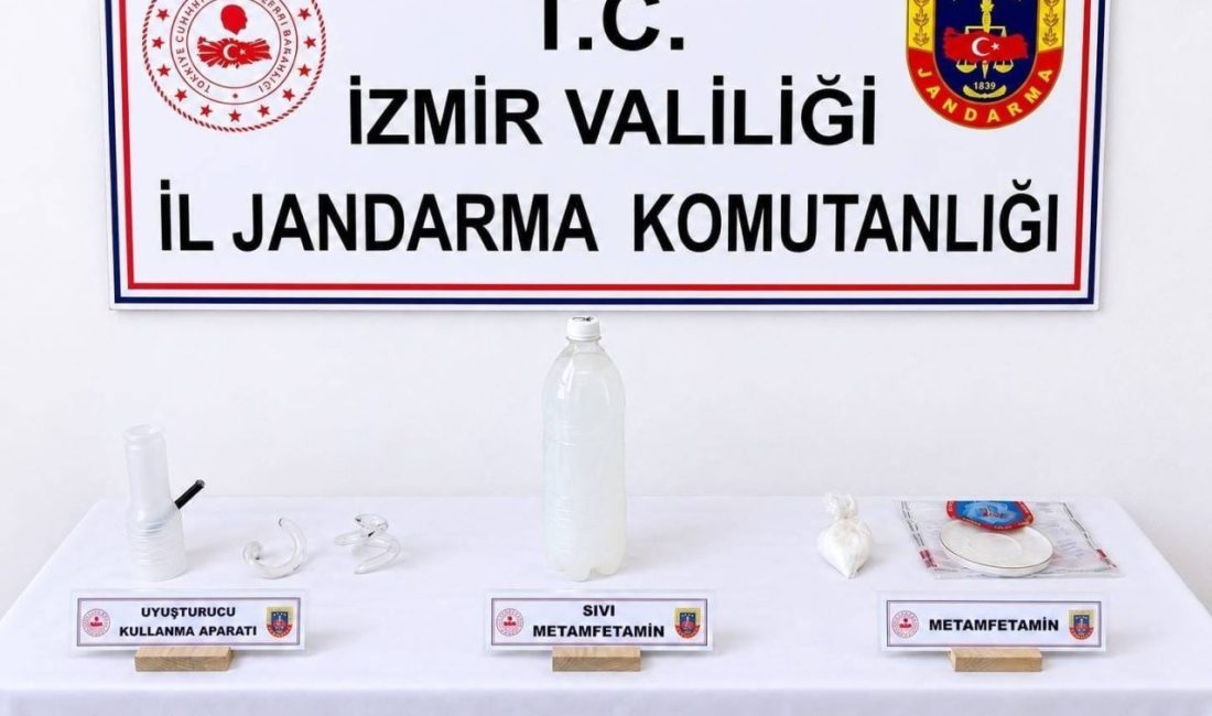 İzmir’in Torbalı ilçesinde jandarma ekiplerinin gerçekleştirdiği uyuşturucu operasyonunda bin 63