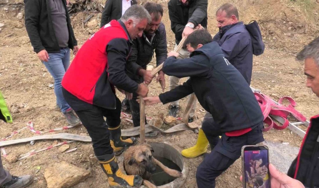Adıyaman’ın Besni ilçesinde yapımı devam eden kent meydanı alanındaki kanalizasyon