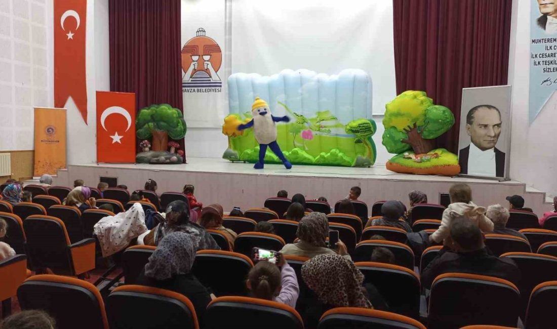 Samsun Büyükşehir Belediyesi tarafından düzenlenen “Kaptan Pengu ve Arkadaşları” çocuk