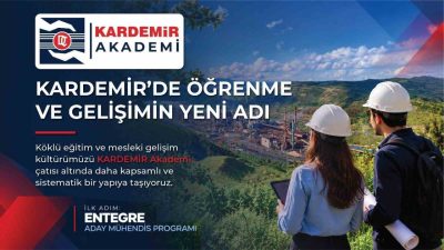 Karabük Demir ve Çelik Fabrikaları (KARDEMİR), çalışanlarının mesleki gelişimini desteklemek,