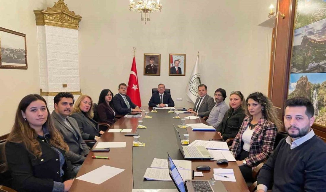 Kars Valisi Ziya Polat başkanlığında gerçekleştirilen KAFKAS Projesi Değerlendirme Toplantısı’nda,