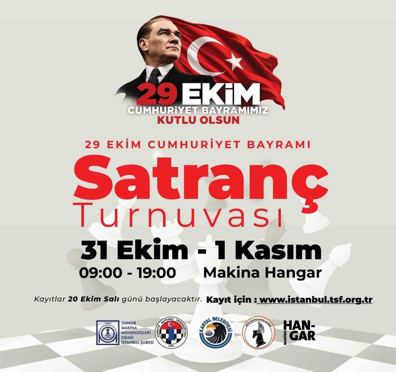 Kartal Belediyesi, Türkiye Cumhuriyeti’nin kuruluşunun 103. yılını, ilçe genelinde düzenleyeceği