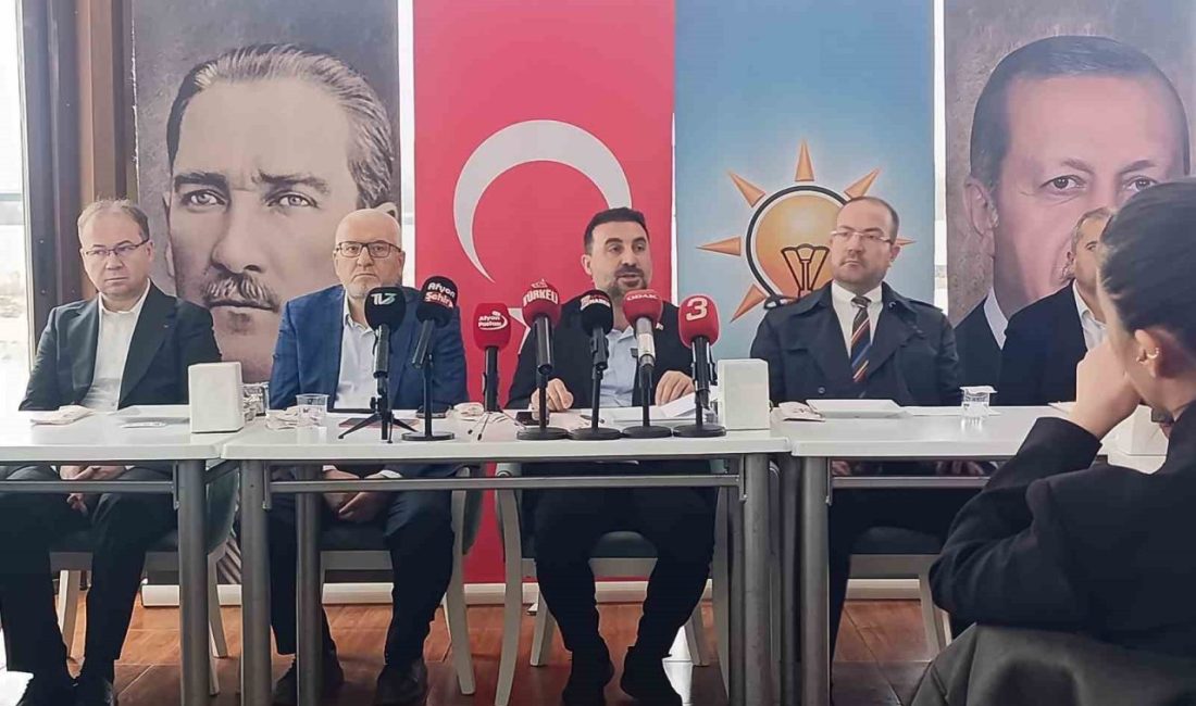 AK Parti Afyonkarahisar İl Başkanı Özgür Kavak, amaçlarının Afyonkarahisar’a hizmet