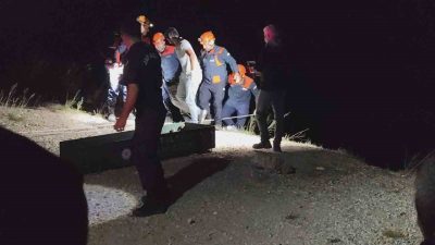 Antalya’nın Akseki ilçesinde yakınlarının kayıp ihbarında bulunduğu çiftin otomobili, yolun