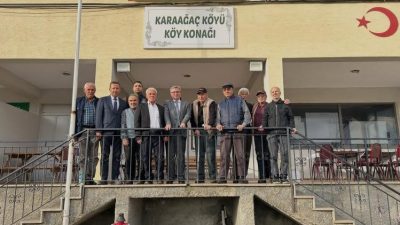 Bilecik’in Bozüyük İlçe Kaymakamı Dr. Ahmet Naci Helvacı, köylerde incelemelerde