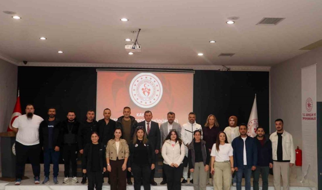Gençlik ve Spor İl Müdürü Ali İhsan Kabakcı’nın katılımıyla gerçekleştirilen