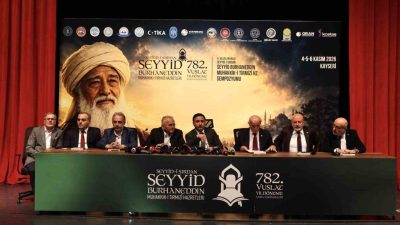 Kayseri’nin manevi mimarı Seyyid Burhaneddin Hazretleri, vefatının 782. yılında düzenlenecek
