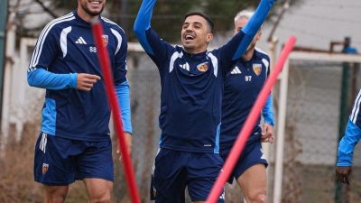 Kayserispor sahasında oynayacağı Muğlaspor maçı hazırlıklarını sürdürüyor. TFF 1. Lig