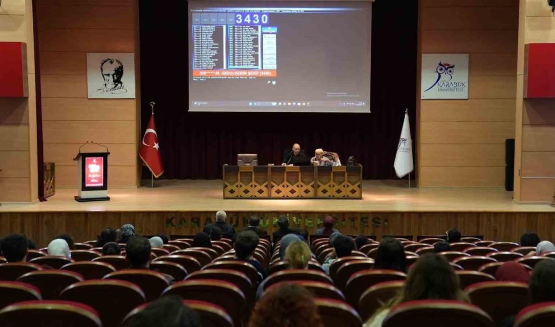 Karabük Üniversitesi (KBÜ) ile İŞKUR Karabük İl Müdürlüğü iş birliğinde