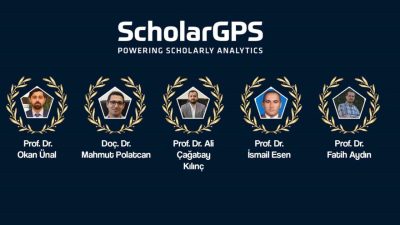 Karabük Üniversitesinden (KBÜ) beş akademisyen, uluslararası akademik derecelendirme kuruluşu ScholarGPS’in
