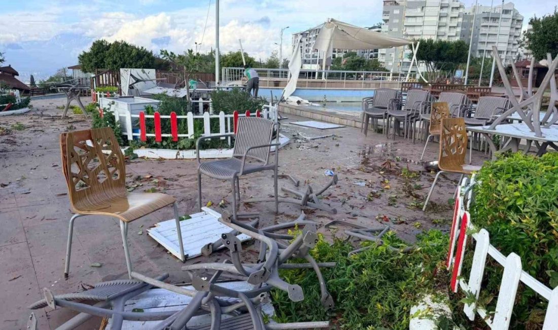 Antalya’nın Kepez ilçesinde meydana gelen hortum felaketinin ardından Kepez Belediyesi