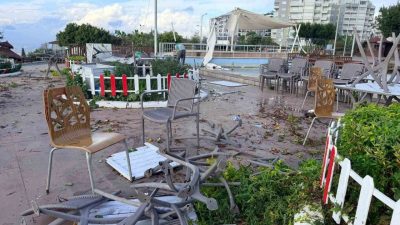 Antalya’nın Kepez ilçesinde meydana gelen hortum felaketinin ardından Kepez Belediyesi