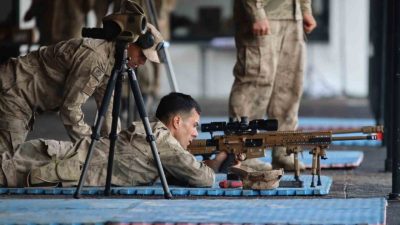 İzmir’in Foça ilçesinde Jandarma Genel Komutanlığınca düzenlenen Boran-8 Uluslararası Keskin