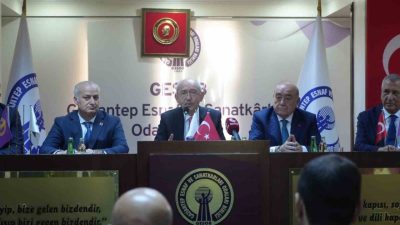 Cumhuriyet Halk Partisi (CHP) Genel Başkanı Kemal Kılıçdaroğlu, Gaziantep Esnaf