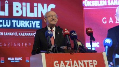 CHP Genel Başkanı Kemal Kılıçdaroğlu, Gaziantep’te partisinin İl Başkanlığınca düzenlenen