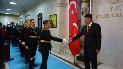 Kilis Valisi Ömer Kalaylı, 29 Ekim Cumhuriyet Bayramı dolayısıyla Valilikte