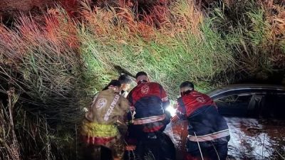 Hatay’da otomobille çarpıştıktan sonra tarlaya uçan otomobilin sürücüsü yaralandı. Kaza,