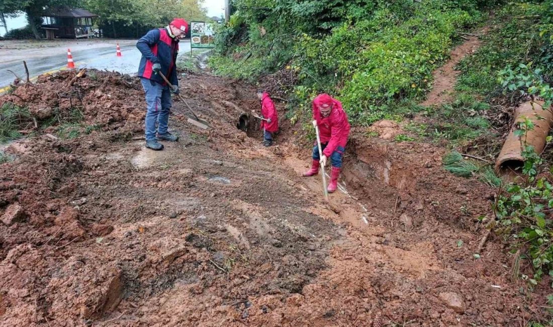 Kocaeli’yi etkisi altına alan sağanak boyunca AFAD İl Müdürlüğünde oluşturulan