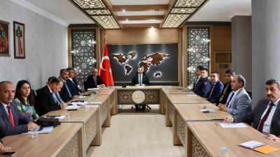 Aydın’ın Koçarlı ilçesinde Kaymakam Ramazan Taşkın başkanlığında İlçe İdare Şube