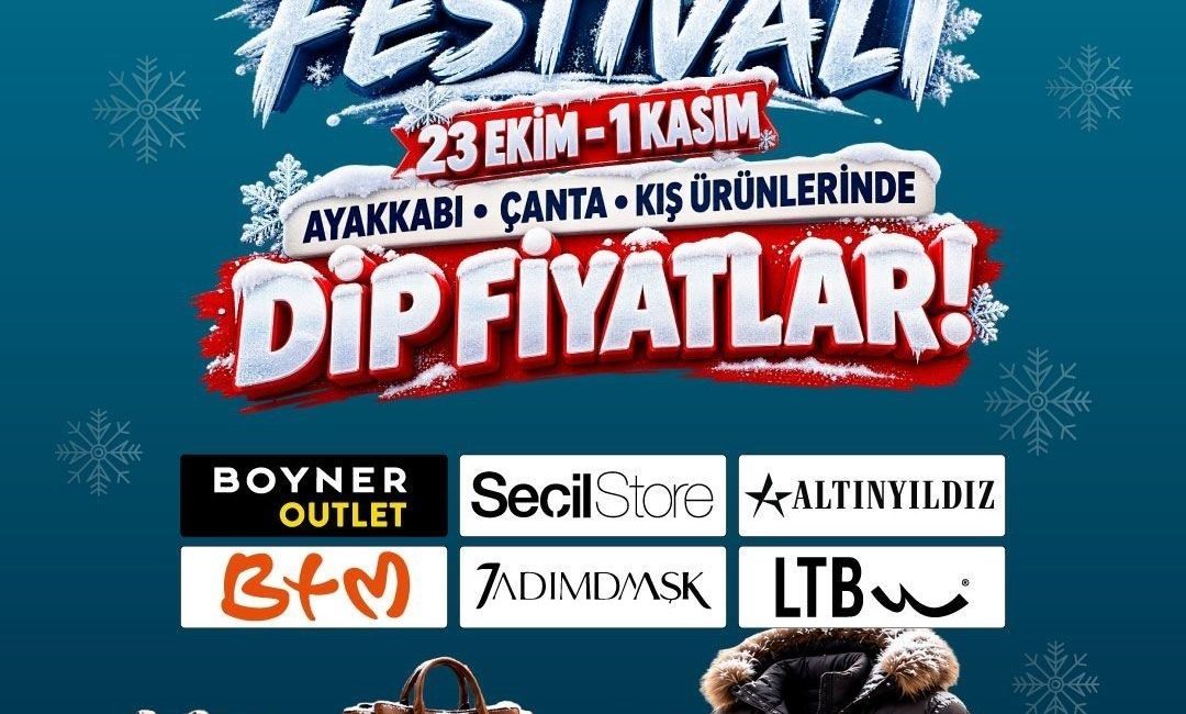 Kayseri’de alışverişin önemli adresleri Kumsmall AVM’de indirim rüzgârı hız kesmeden