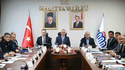 Malatya’da Bağımlılıkla Mücadele İl Koordinasyon Kurulu’nun 3. toplantısı, Vali Seddar