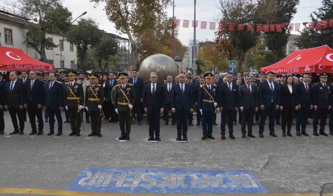 Cumhuriyet’in ilanının 103. yıl dönümü dolayısıyla Malatya’da düzenlenen 29 Ekim