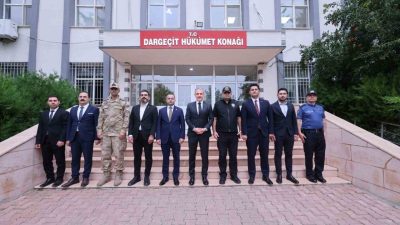 Mardin Valisi ve Büyükşehir Belediye Başkan Vekili Tuncay Akkoyun, Dargeçit