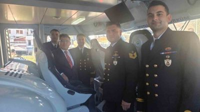 Muğla’nın Marmaris ilçesinde 29 Ekim Cumhuriyet Bayramı’nın 103. yıl dönümü
