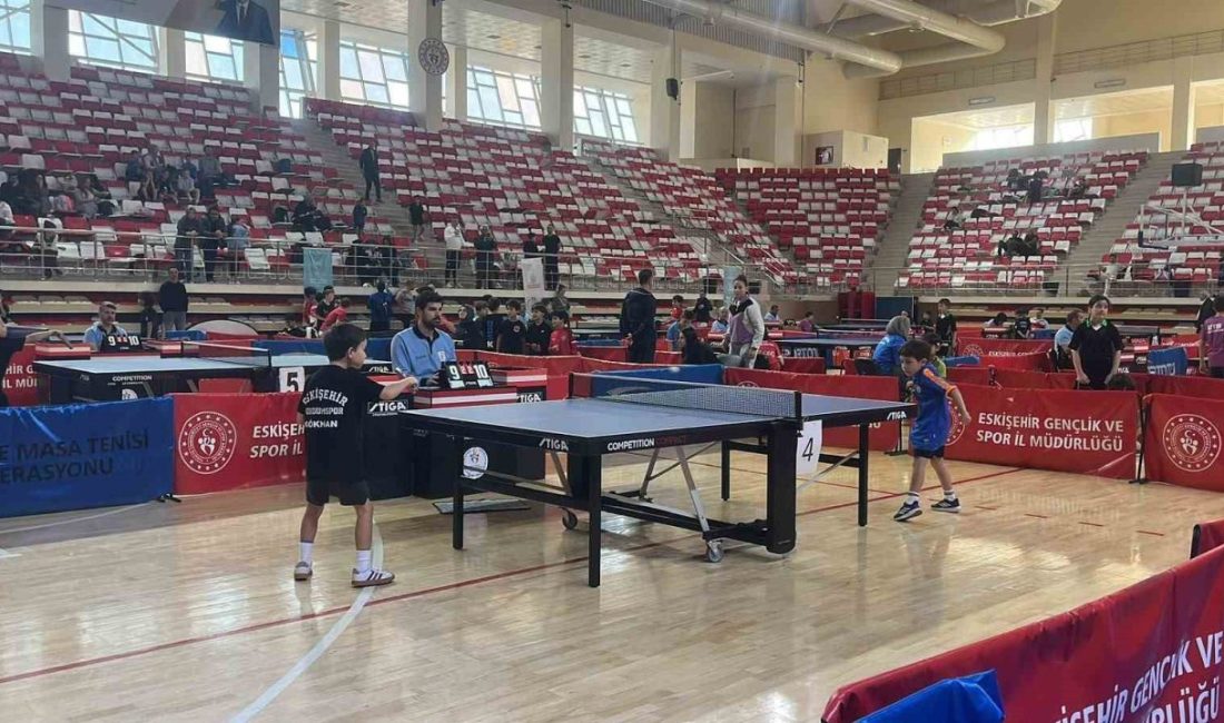 Türkiye Masa Tenisi Federasyonu tarafından Eskişehir’de düzenlenen Minikler Milli Takım