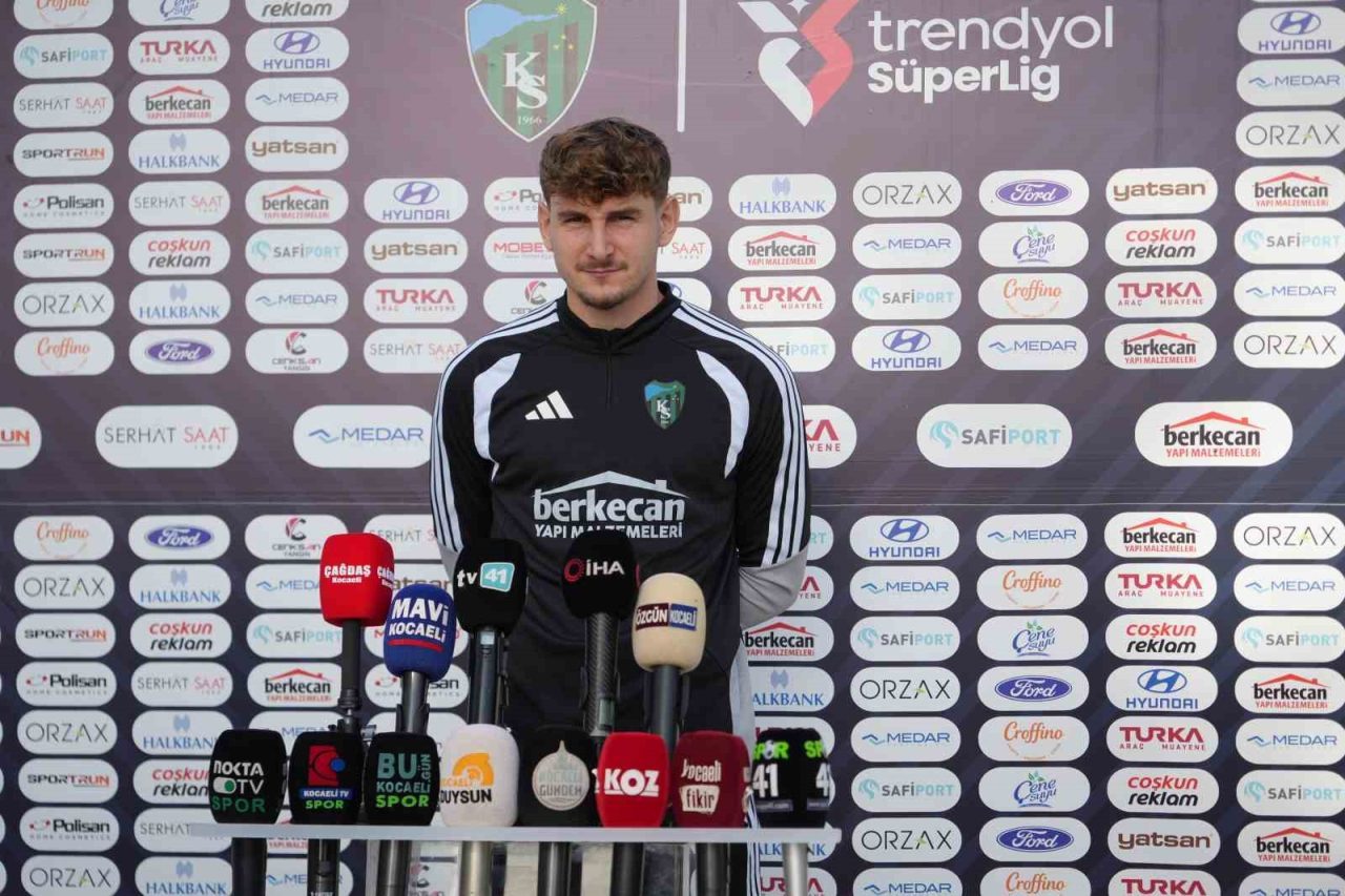Kocaelispor’un savunma oyuncusu Matej Maglica, Corendon Alanyaspor deplasmanından galibiyetle dönmek