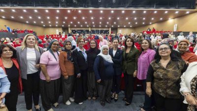 Mersin Büyükşehir Belediyesi tarafından Dünya Kadın Çiftçiler Günü dolayısıyla düzenlenen