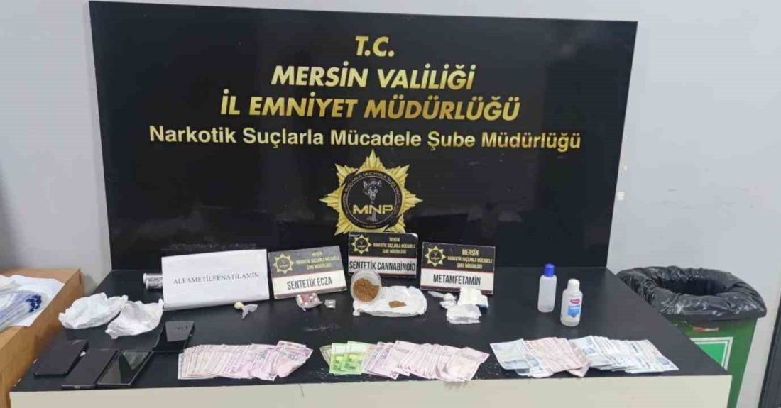 Mersin’de uyuşturucu madde ticareti yapan ve torbacı tabir edilen sokak