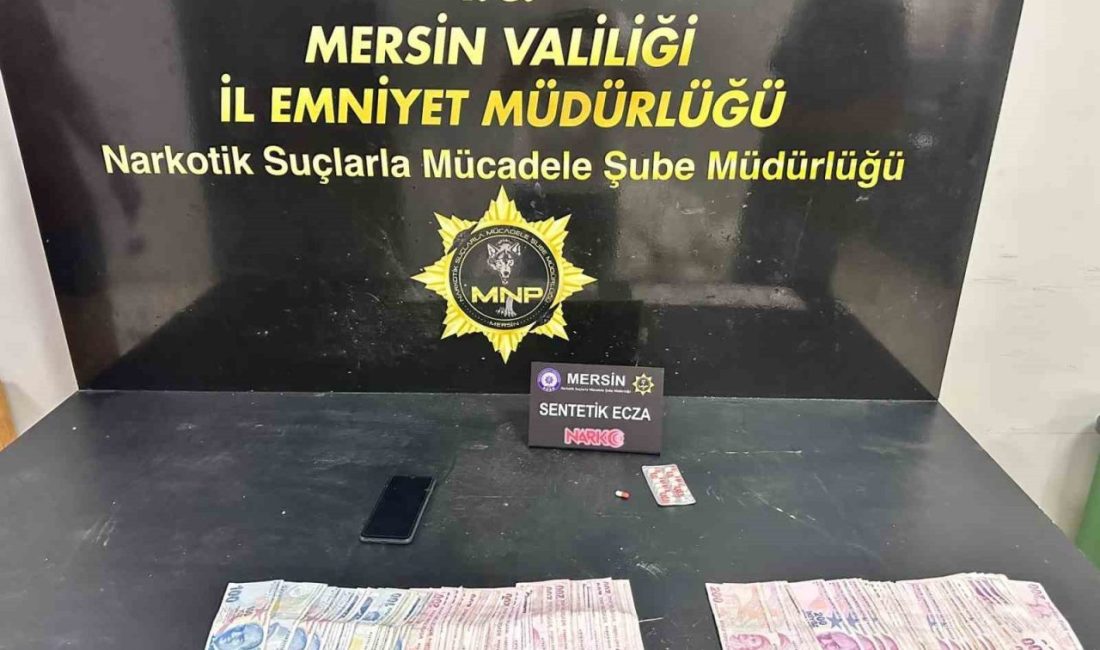 Mersin’de uyuşturucu madde ticareti yapan şahıslara yönelik jandarma ve polis