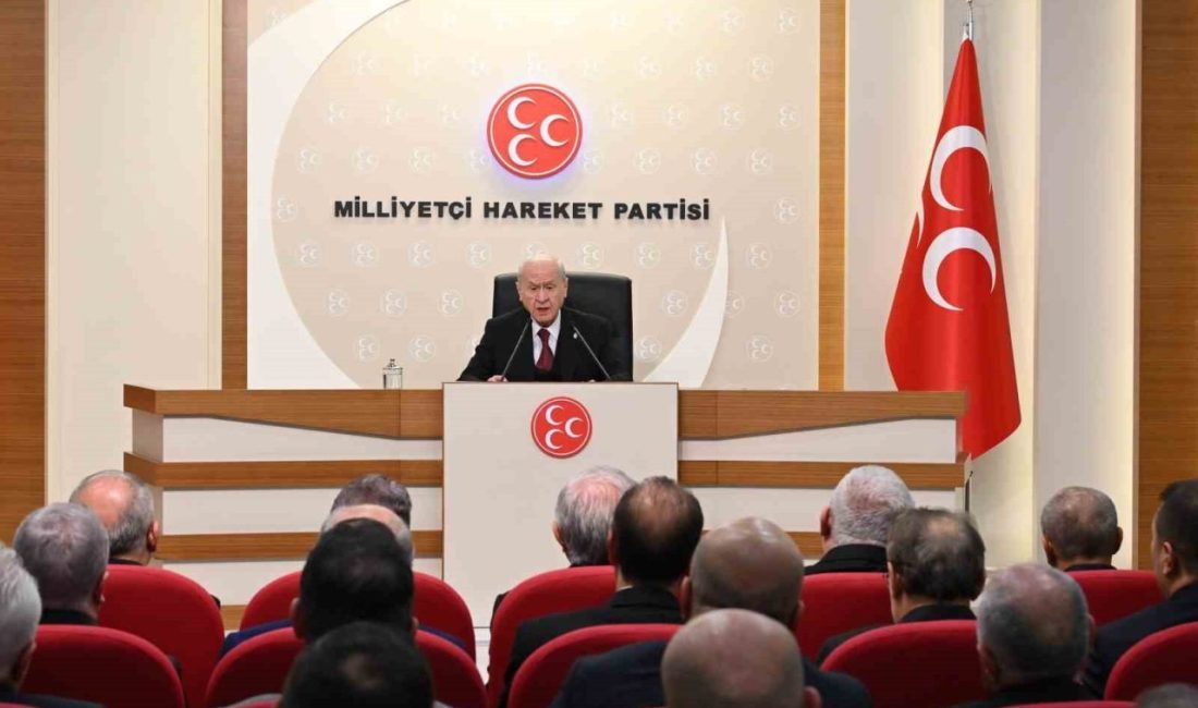 Milliyetçi Hareket Partisi (MHP) Genel Başkanı Devlet Bahçeli başkanlığında, parti