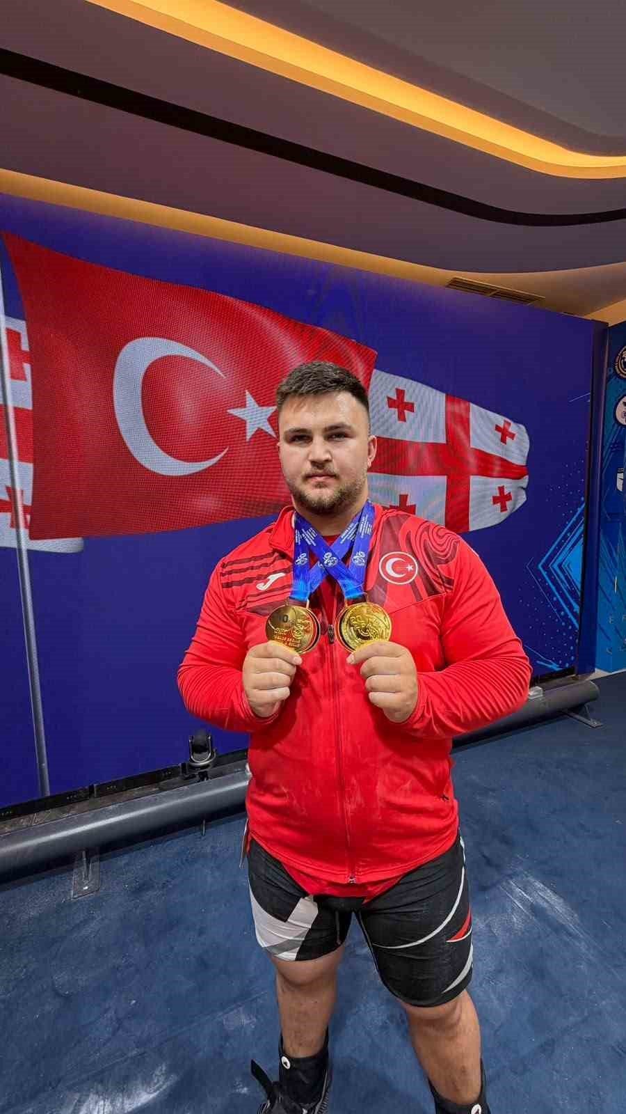 Gençler ve U23 Avrupa Halter Şampiyonası’nda milli sporcu Selahattin Altın,