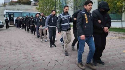 Kırıkkale merkezli 8 ilde düzenlenen operasyonda, yasa dışı bahis gelirlerini