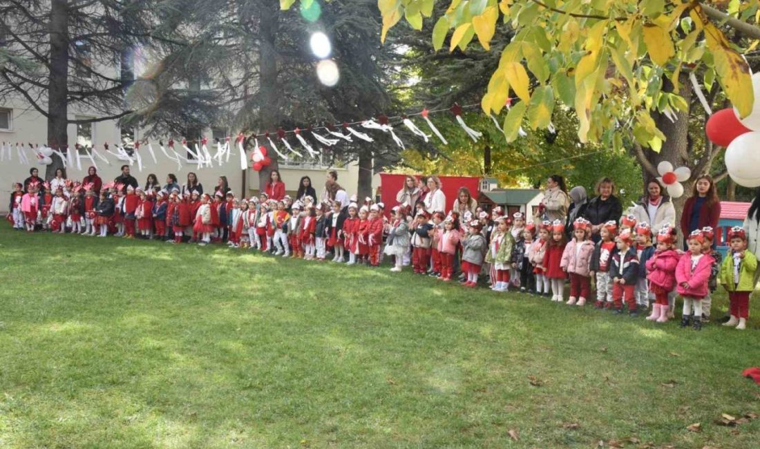 Cumhuriyet’in 103. yıl dönümü, Anadolu Üniversitesi Kreş ve Gündüz Bakımevinde