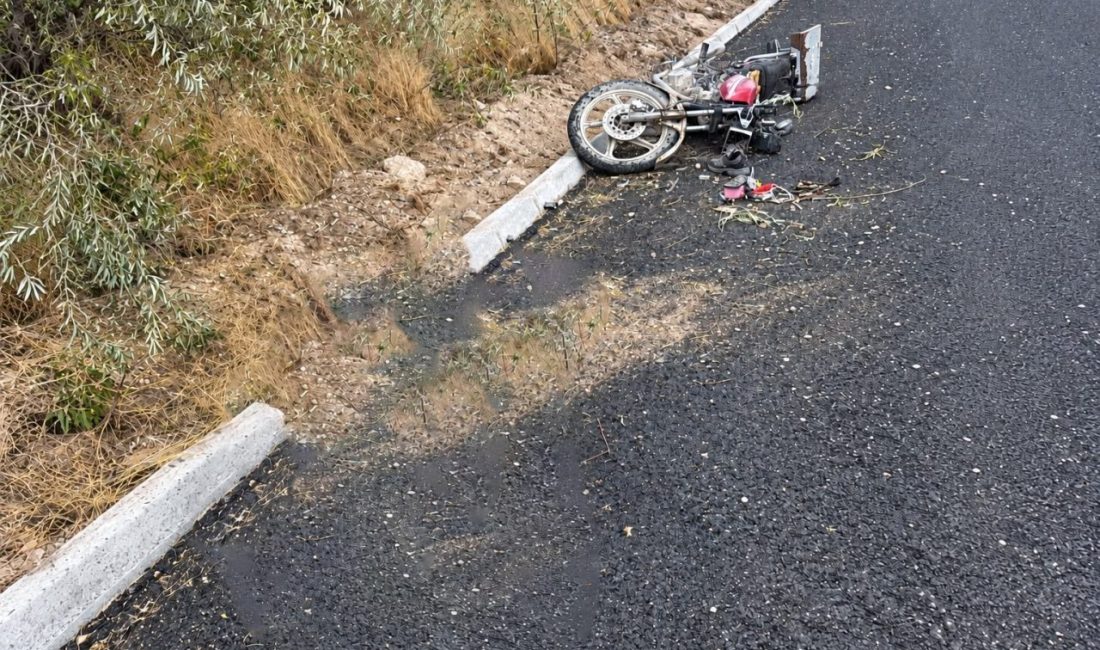 Niğde’de sollama yaptığı sırada kontrolden çıkarak şarampole devrilen motosikletin sürücüsü