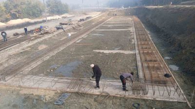 Bolu’nun Mudurnu ilçesinde köy yollarının ulaşım altyapısını güçlendirmek amacıyla yürütülen
