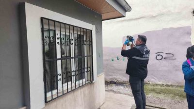 Denizli’nin Pamukkale ilçesinde 15 Mayıs Mahallesi Muhtarlığına ait kamera, kimliği