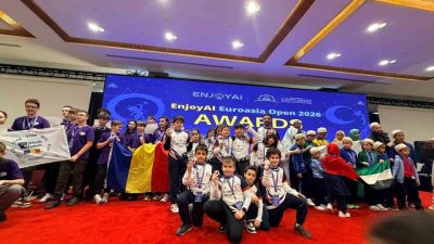 İstanbul’da düzenlenen EnjoyAI Avrasya 2026 Uluslararası Robotik Yarışması’nda Muş Bahçeşehir